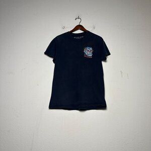 Killer Acid "The World Goes On" Graphic T Shirt Men M Band Red Skull Abstract